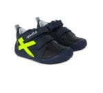 Ddstep scarpe in pelle blu neon 25-30