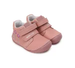 D.D.STEP-usnjeni čevlji roza rožice 20-25