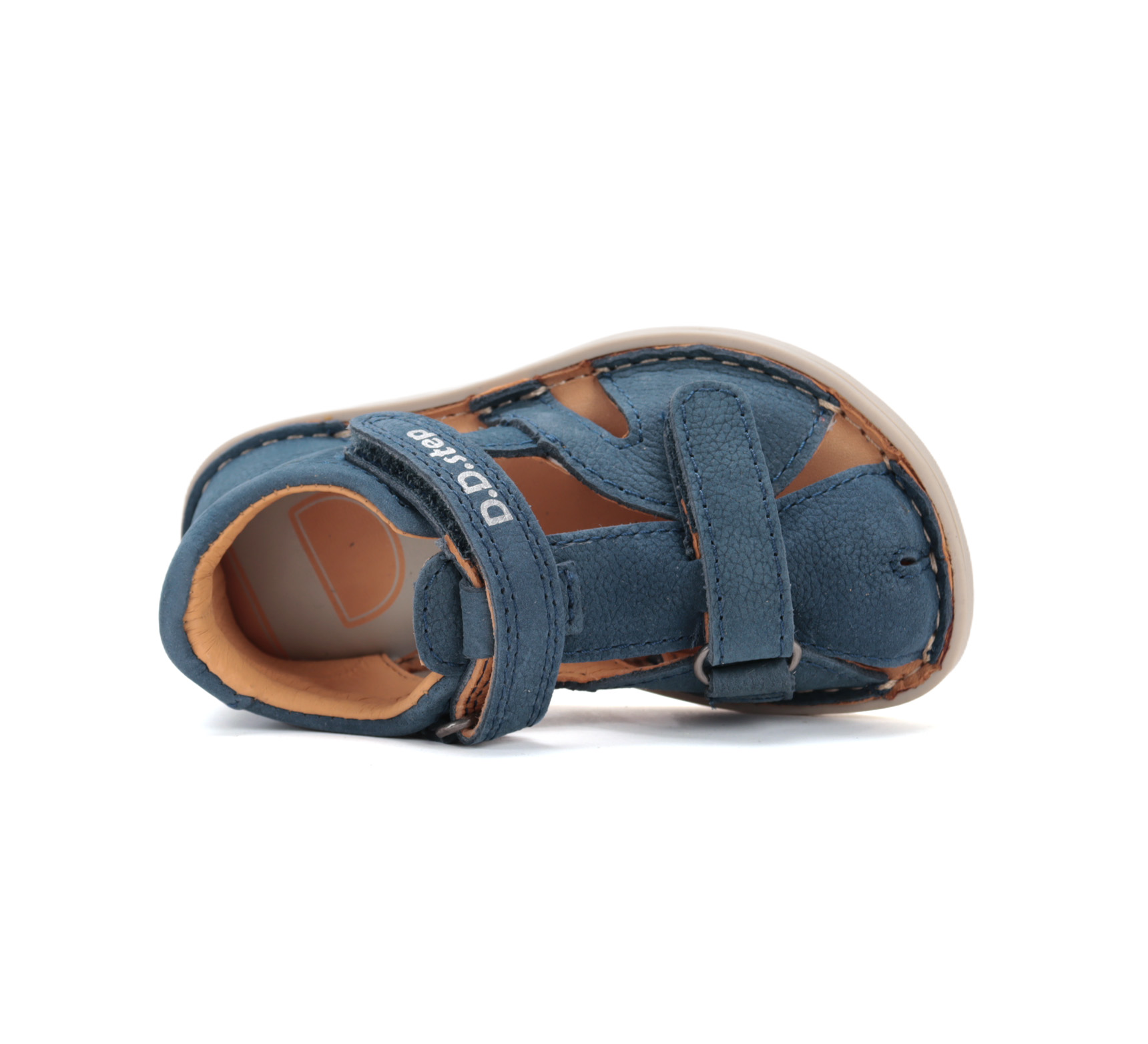 D.d.step usnjeni sandali modri 20-25 - slika 2