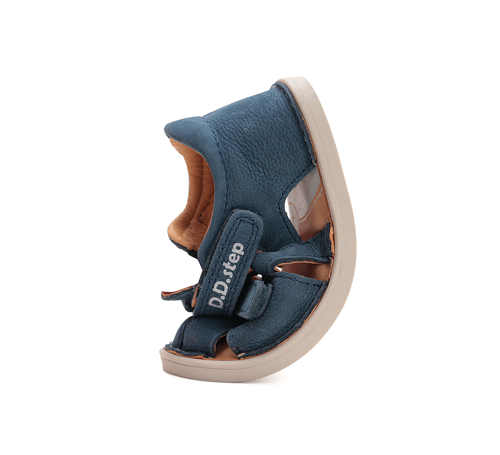 D.d.step usnjeni sandali modri 20-25 - slika 4