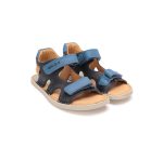 D.d.step odprti usnjeni sandali royal blue 26-31