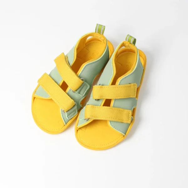 BLIFE STYLE-Alpenfelder veganski sandali rumeni 24-30 - slika 3