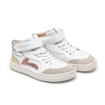Tip toe joey usnjeni gležnarji white/rose gold 24-34