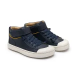 Tip toe joey usnjeni gležnarji navy/caja 24-34