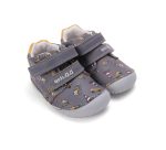 D.D.STEP-usnjeni čevlji sivi bagri 20-25