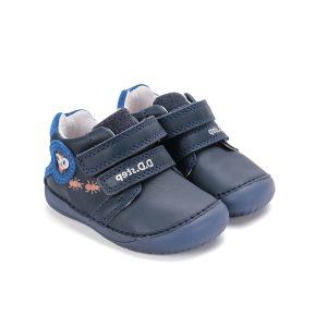 D.D.STEP-usnjeni čevlji črni 20-25