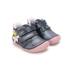 D.D.STEP-usnjeni čevlji temno modri rožica 20-25