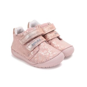 D.D.STEP-usnjeni čevlji temno pink shine 20-25