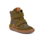 Froddo tex  usnjeni zimski škornji olivno zeleni 23-32