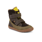 Froddo UP TEX usnjeni zimski škornji sivo črni 23-34