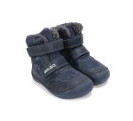 D.d.step usnjeni zimski škornji temno modri 25-30