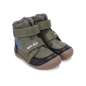 D.d.step usnjeni zimski škornji esmerald 25-30