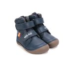 D.d.step usnjeni zimski škornji royal blue 25-30