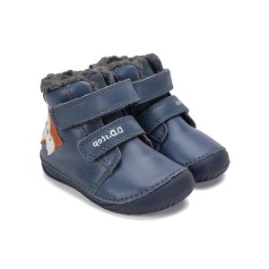 D.d.step usnjeni zimski škornji bermuda blue  lisička 20-25