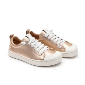 TIP TOE JOEY-usnjeni čevlji metalic/salmon 24-34