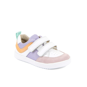 FRODDO-Zeru loop usnjeni čevlji white/lila 20-33