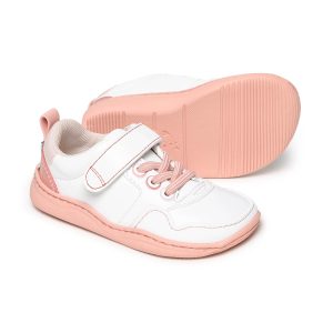 FEROZ-Olocau rocker veganski čevlji belo roza 24-33