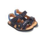 D.d.step odprti usnjeni sandali blue 26-31