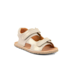 FRODDO-otroški odprti usnjeni sandali gold shine 23-33