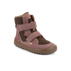 Froddo UP hill TEX usnjeni zimski škornji dark pink 23-34